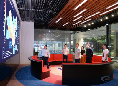 山东重山集团董事长王鲁淄一行到访中国水泥网，共商电子商务服务新篇章